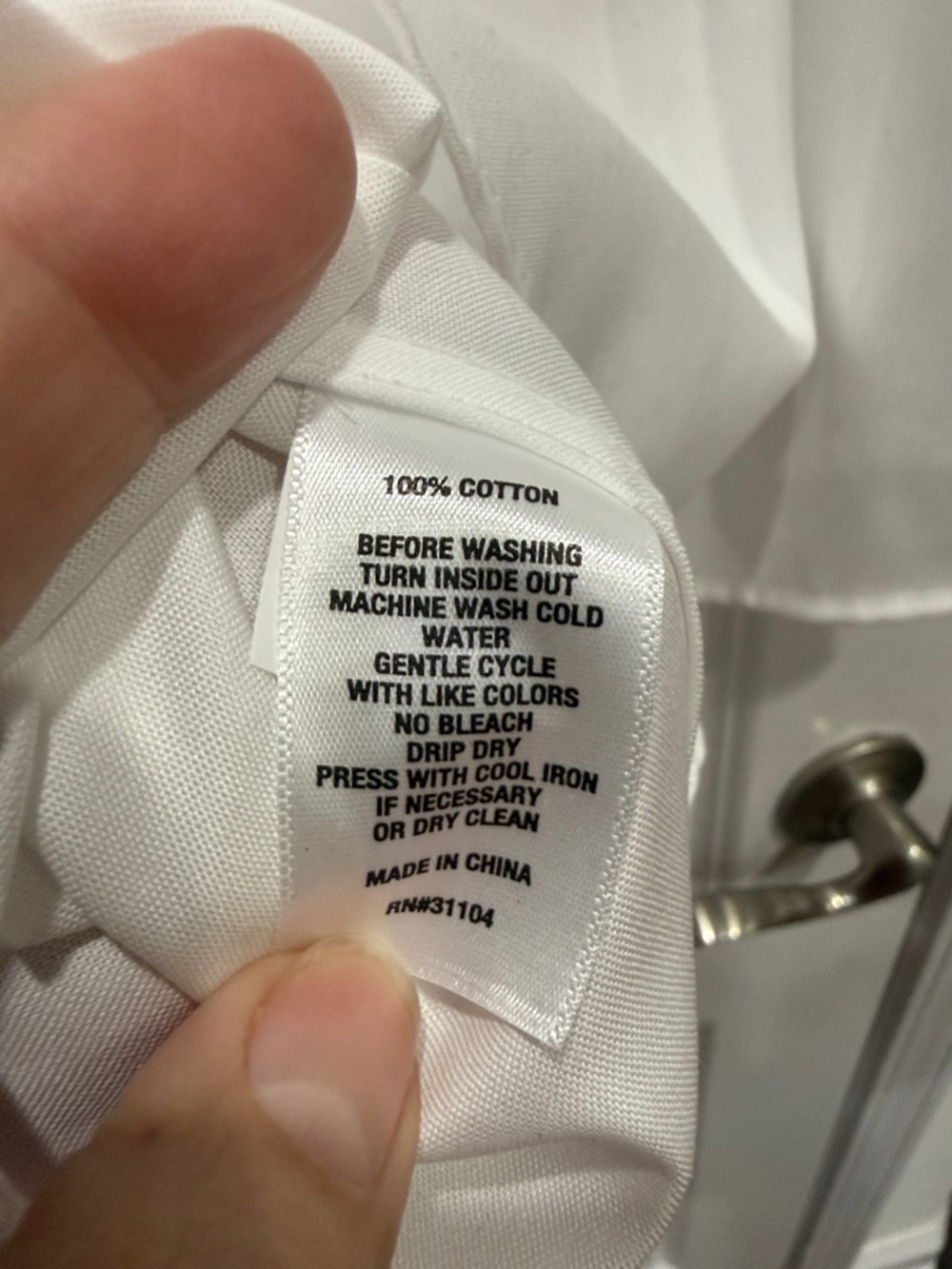 The Limited White Button-Up Shirt - Picture 10 of 10